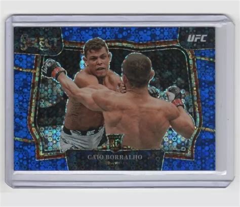 Select Ufc Caio Borralho Octagonside Rookie Card Rc Blue Disco