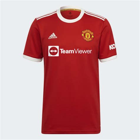 Adidas Manchester United Home Jersey Red Adidas Australia