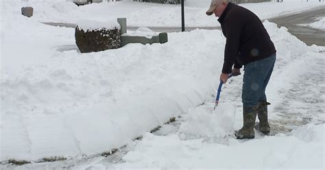 Local Doctors Issue Snow Shoveling Health Warning