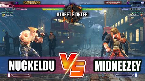 SF6 Nuckledu Guile VS Ken Midneezey YouTube