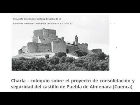 CASTILLO DE ALMENARA PUEBLA DE ALMENARA CUENCA CHARLA COLOQUIO