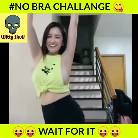 Tik Tok No Bra Challenge Part 2 Youtube