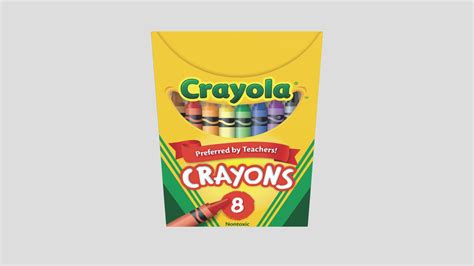 Crayon Box - Download Free 3D model by ferry (@ferry2901) [8727f44 ...