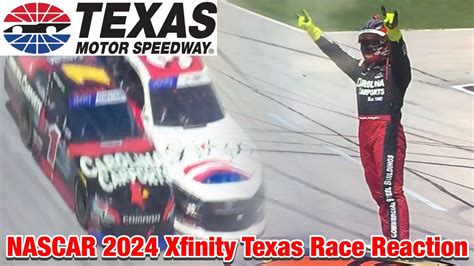 NSR NASCAR 2024 Xfinity Texas Race Reaction YouTube