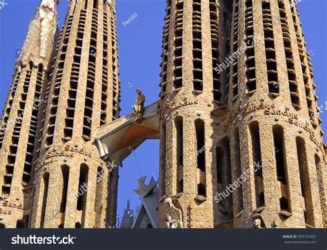 Sagrada Familia Towers Stairs Clipart