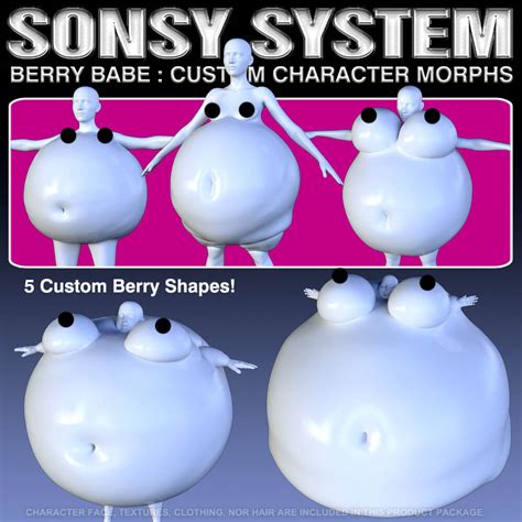 Berry Babe Expanding Character Morphs For Genesis 8 Female Daz