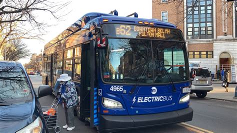 Rare Nyct Bus New Flyer Xe Ng On The B At Divison