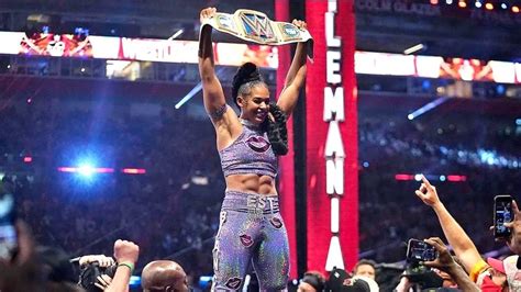 WrestleMania 37: Bianca Beats Sasha in Historic Main Event - ITN WWE