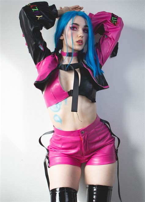 Jinx Lol Cosplay Jinx Джинкс Ero Cosplay League Of