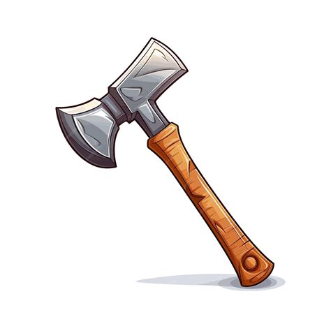 Premium Vector Hand Drawn Hammer Cartoon Vector Illustration Clipart