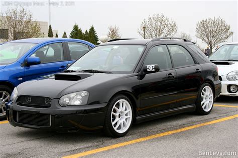 Black Subaru Impreza WRX Wagon BenLevy