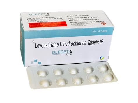 Levocetirizine Dihydrochloride Tablets For Hospital At Rs Stripe In