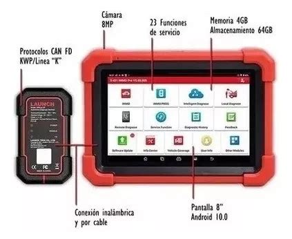 Scanner Launch X431 Pro Plus Nueva Versión 5 0 Can Fd Launch
