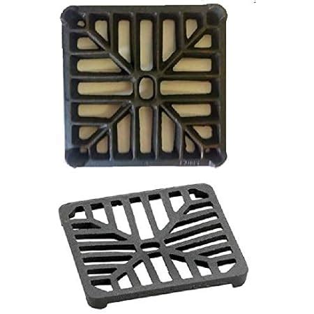 X Mm X Mm Mm Thick Square Cast Iron Gully Grid Grate