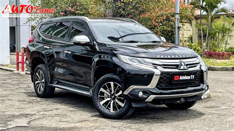 Mitsubishi Pajero Sport Dakar 4x4 AT RARE 2018 Akhir Black On Black