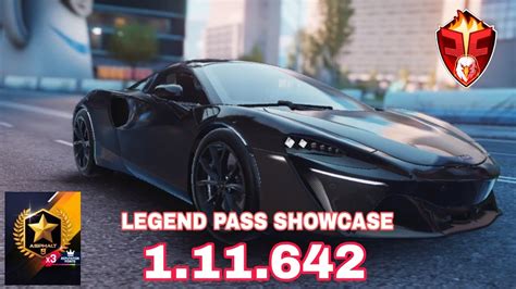 Asphalt Legend Pass Showcase Kita Run Golden Mclaren