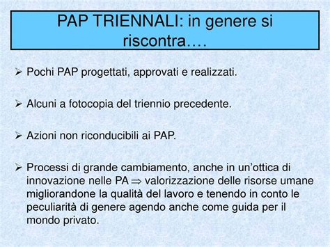 I Piani Di Azioni Positive Triennali Ppt Scaricare