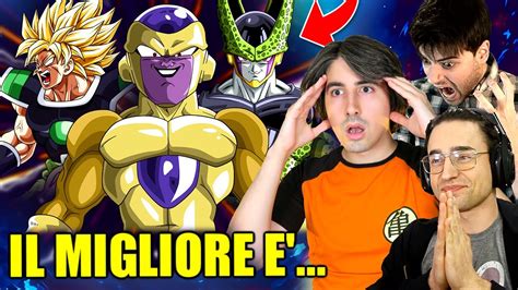 Votiamo il MIGLIOR CATTIVO di DBZ SUPER e GT il finale è sbagliato