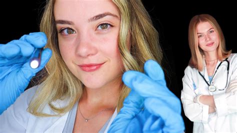 Asmr Doctor Cranial Nerve Exam Roleplay Ft Lizi Asmr Second Opinion