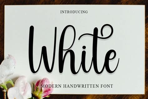 White Font By Pipi Creative · Creative Fabrica