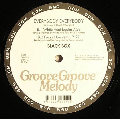 Black Box Everybody Everybody 2007 Releases Discogs