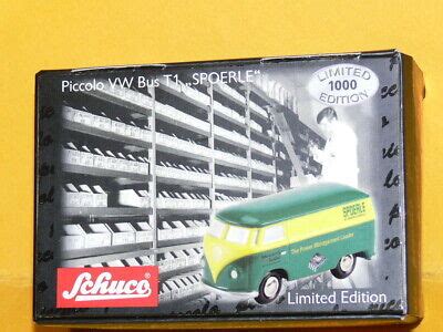 Schuco Piccolo Vw T Kastenwagen Spoerle Lim Edition Neu Ovp