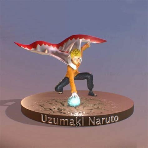 Naruto Hokage D Model Ready To Print Stl