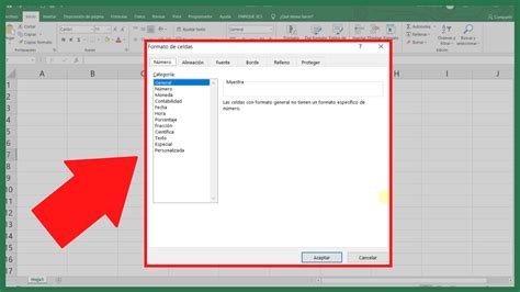 Como Acceder Al Cuadro De Dialogo Formato De Celdas De Diferentes