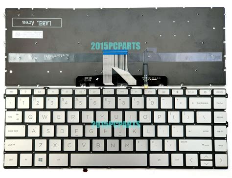 New HP Pavilion X360 14 DW 14M DW 14M DW0023DX Keyboard Backlit US