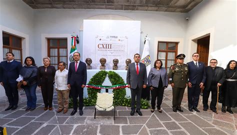 Se conmemora el CXIII aniversario del Inicio de la Revolución Mexicana