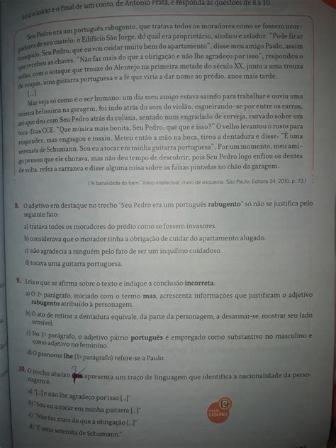 Me Ajudem Por Favor Preciso Pra Amanh Leia O In Cio E O Final De Um