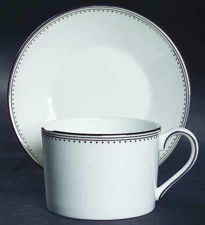 Grosgrain Flat Cup Saucer Set By Wedgwood Replacements Ltd