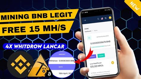 Cloud Mining Bnb Tercepat Gratis Tanpa Deposit Mining Bnb Free