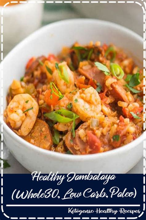 Healthy Jambalaya Whole Low Carb Paleo Vegan Recipe Blog