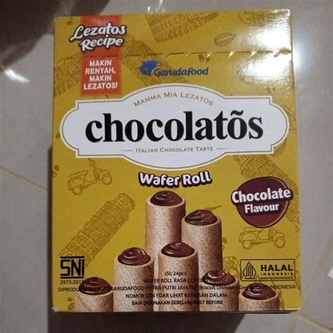 Jual Chocolatos Box Wafer Roll Isi 24 Pcs Shopee Indonesia