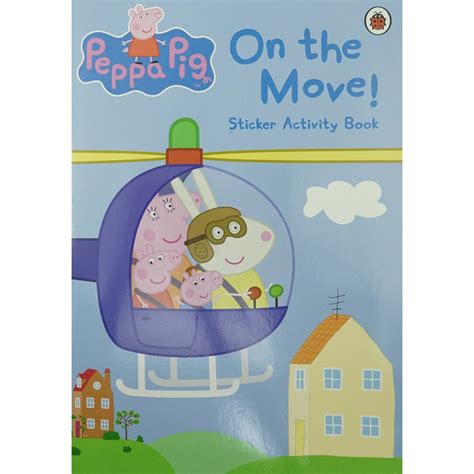 BBW Peppa Pig On The Move Sticker Activity Book ISBN