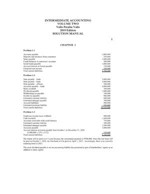 IA Chapter 14 Summary Intermediate Accounting CHAPTER 14 SALES