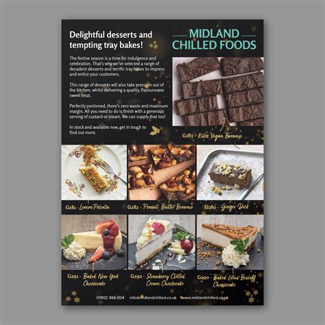 Delightful Desserts And Tempting Tray Bakes Midland Chilled Foods