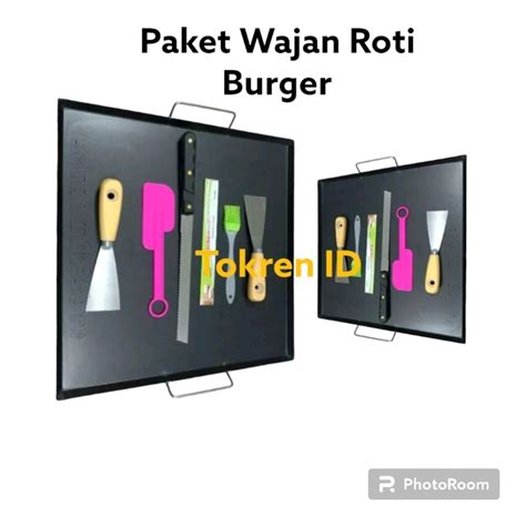 Jual Paket Wajan Roti Bakar Paket Usaha Burger Shopee Indonesia