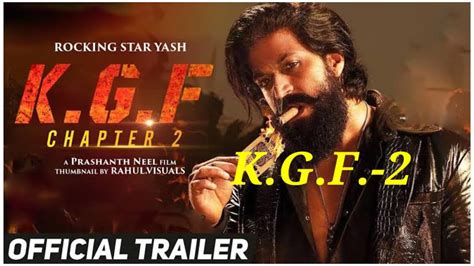 Kgf Chapter 2 Official Concept Trailer Rocking Star Yash Sanjay D