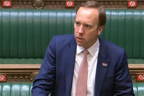 Matt Hancock To Make Commons Statement On Monday Afternoon Amid