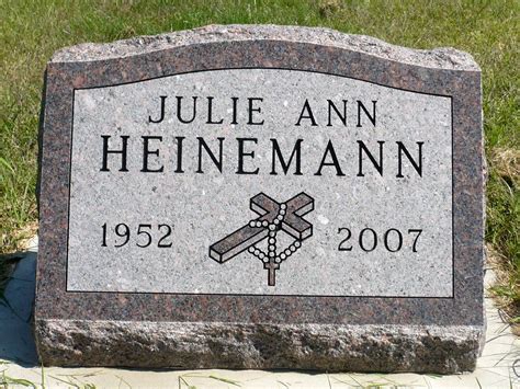 Julie Ann Deschepper Heinemann Find A Grave Memorial