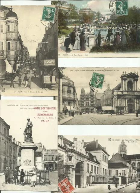 LOT DE 201 Cartes Postales Anciennes Et 4 Cpsm De Dijon 21 N8 EUR