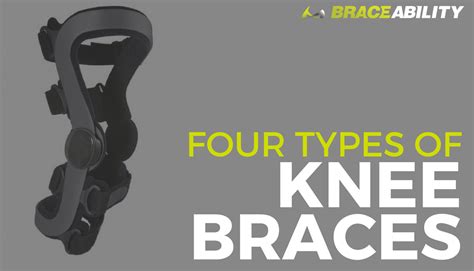 4 Types of Knee Braces | Prophylactic, Functional, Rehab & Unloader