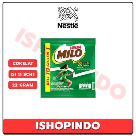 Jual MILO ACTIV GO SACHET 22G RENCENG Shopee Indonesia