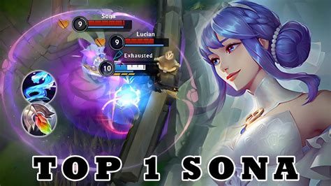 Wild Rift Sona Gameplay Top Sona Gameplay Rank Grandmaster