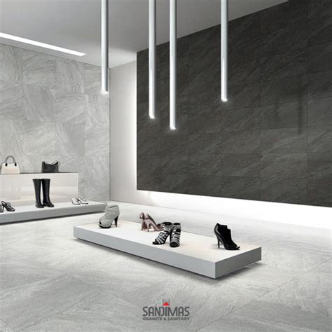 Jual Granit Sandimas Mondrian Light Grey X Jakarta Utara