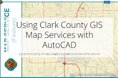 Using Clark County GIS Map Services with AutoCAD