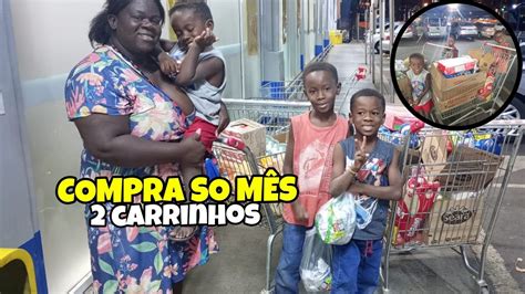 Comprei Algo Que Nunca Comprei Compras Do M S Carrinhos Quanto