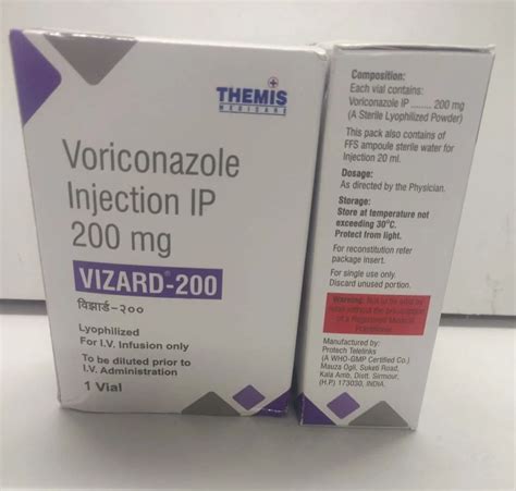 200 Mg Voriconazole Injection At Rs 5199 Vial Inj Voriconazole In